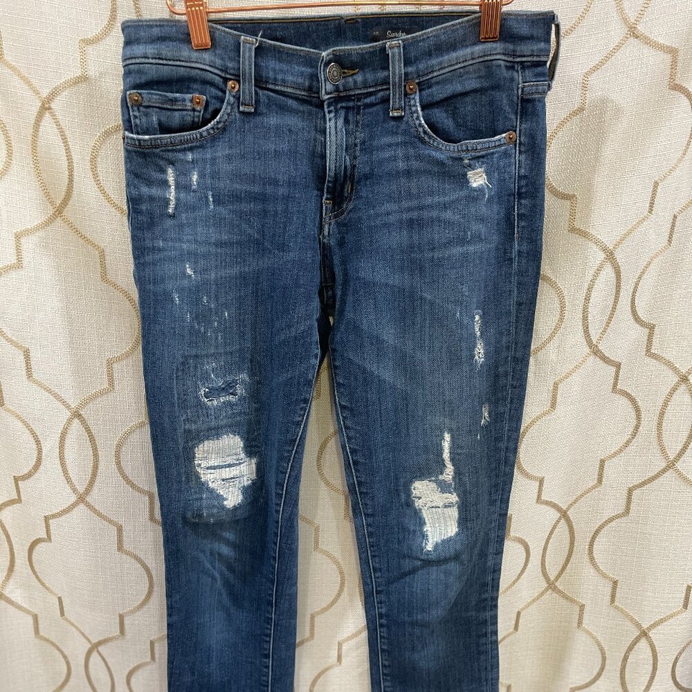 Red Engine, sz: 28, Scorcher Super Skinny